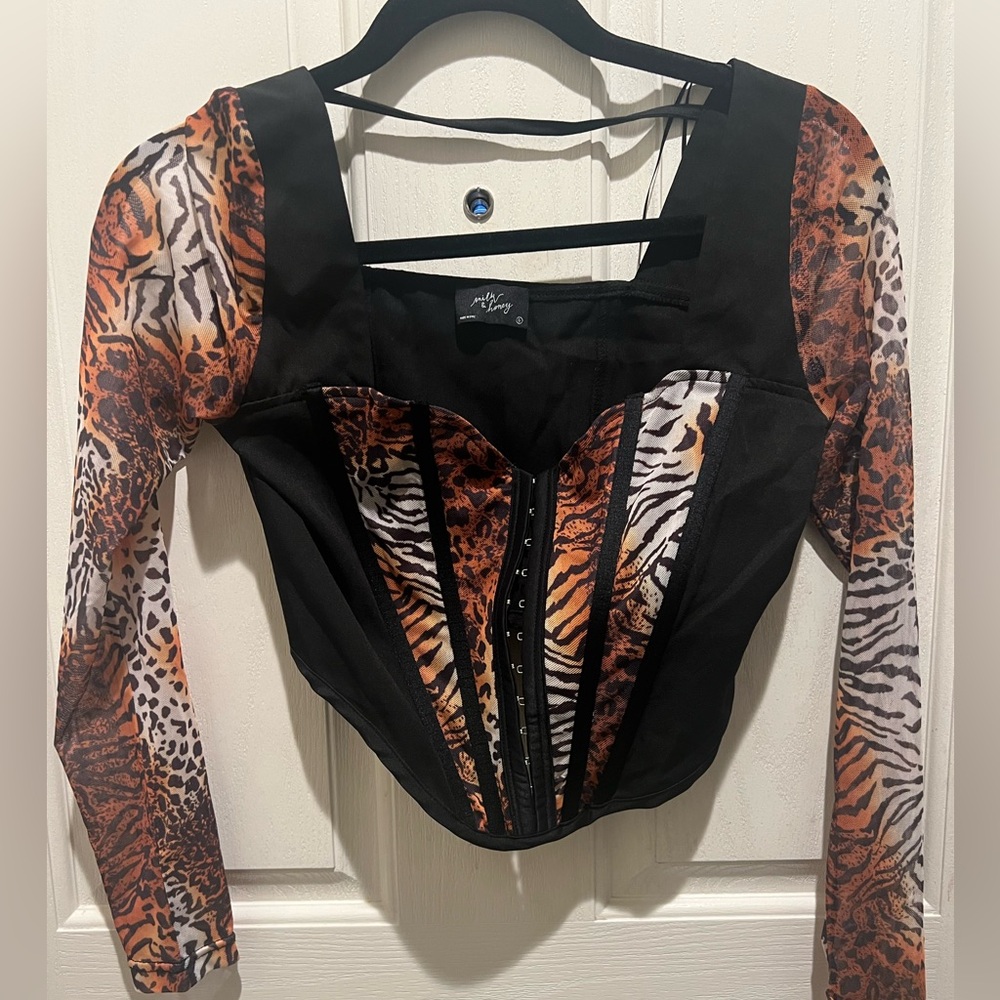 Milk‎ & Honey Corset Crop Top